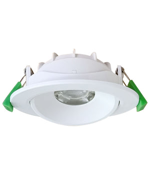 8W LED Gimbal Dimmable Tri-CCT Recessed Downlight Cut out: Ø90mm