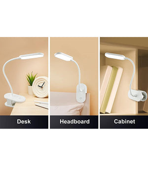 LED Rechargeable Portable Touch Clip Lamp