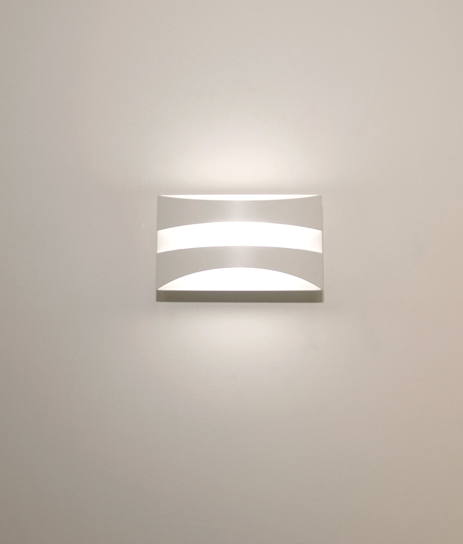 Interior LED Tri-CCT Rectangular Up/Down Dimmable Wall Light