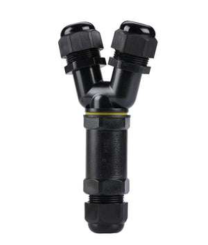 Waterproof 3 Way Y Shape Connector IP68