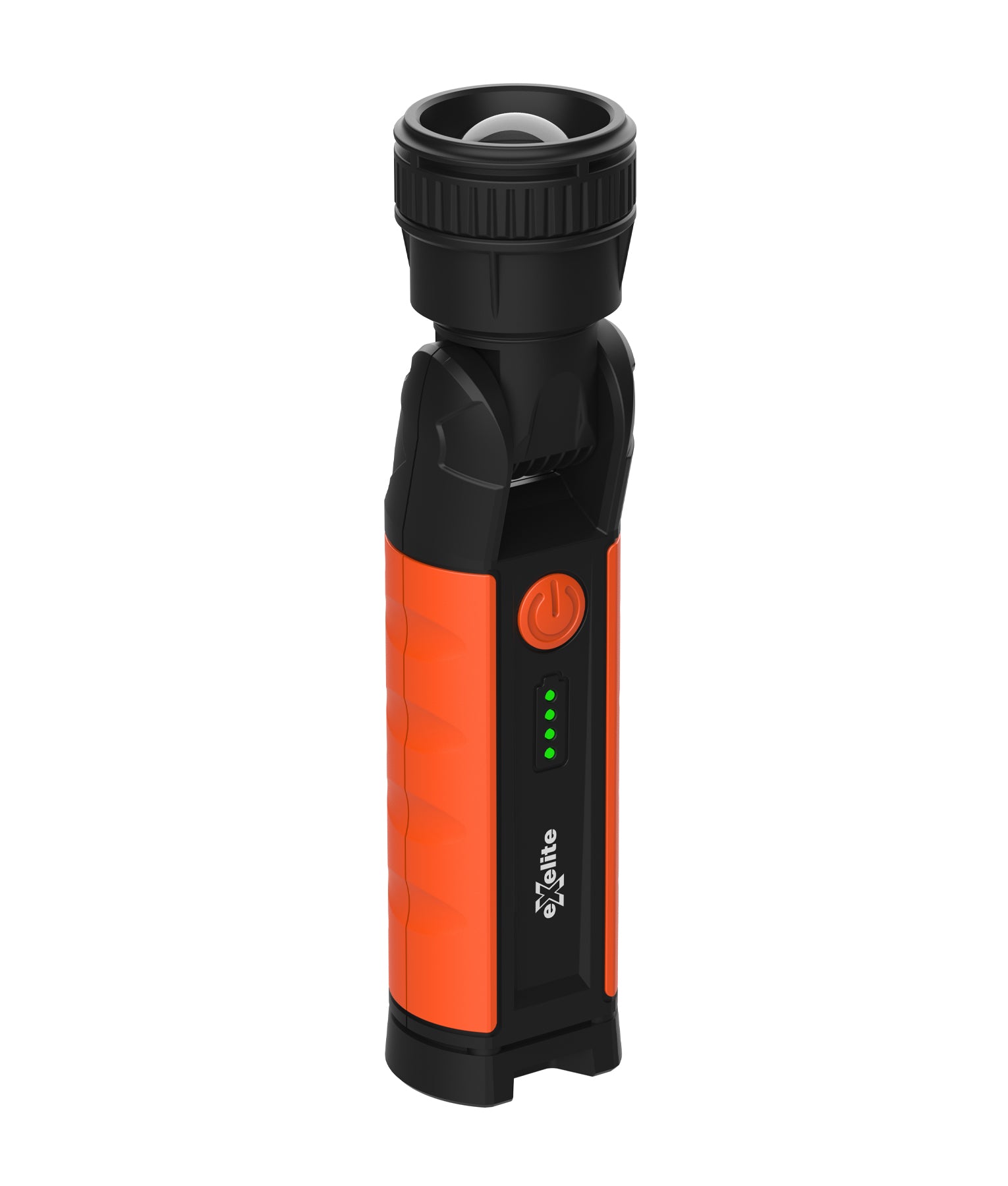 Adjustable LED Rechargeable Max 900LM Flood & Spot Beam Torch IP54 IK08