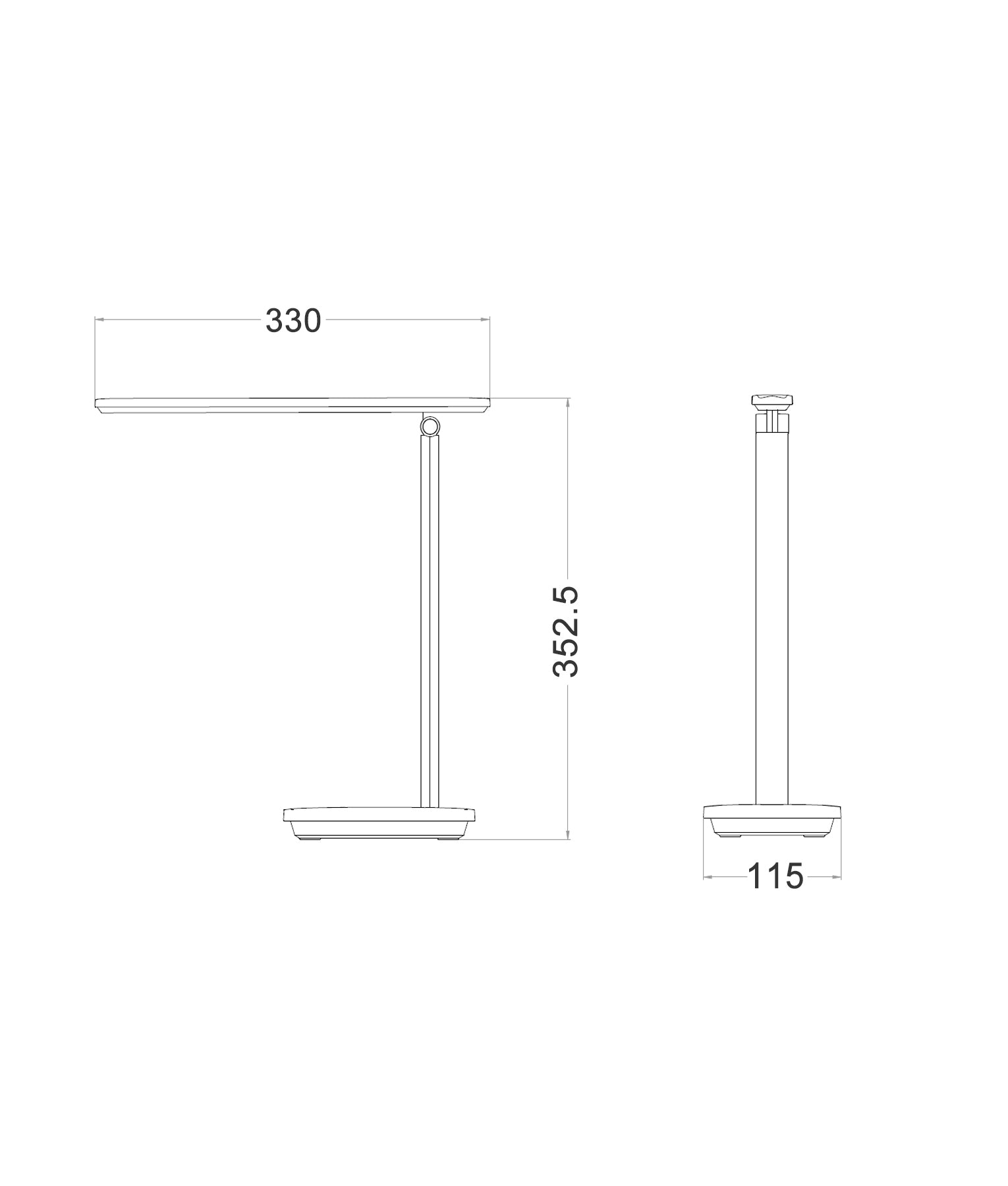 D.I.Y. LED Tri-CCT Portable & Rechargeable Touch Table Lamp