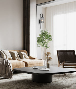 Modern Interior Round Top Cylinder Ribbed Glass Shade Wall Lights