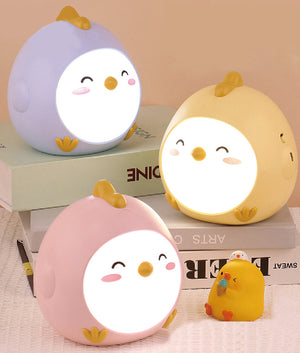 LED USB Rechargeable Tri-CCT Dimmable Chicken Kids Nightlight / Utility Light