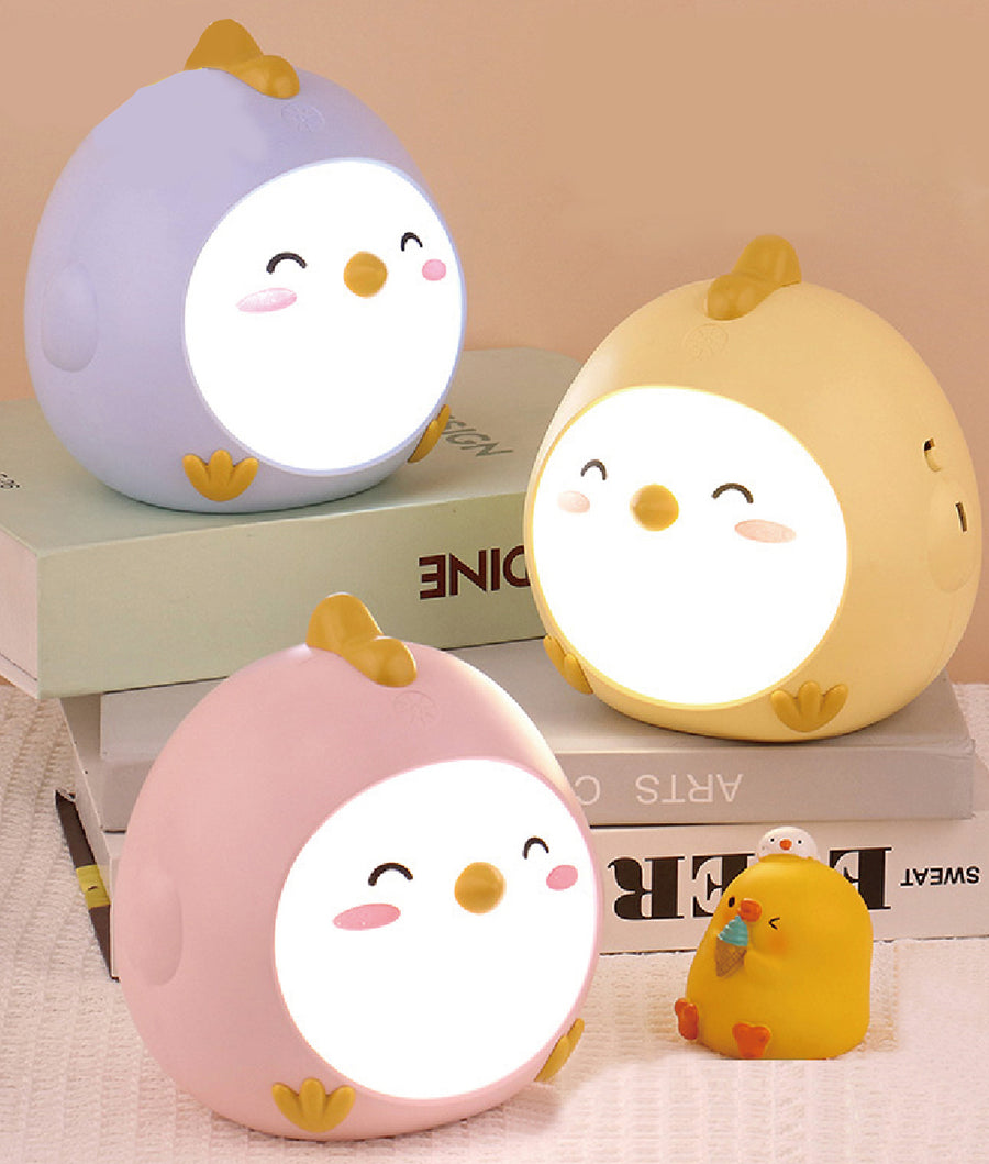 LED USB Rechargeable Tri-CCT Dimmable Chicken Kids Nightlight / Utility Light