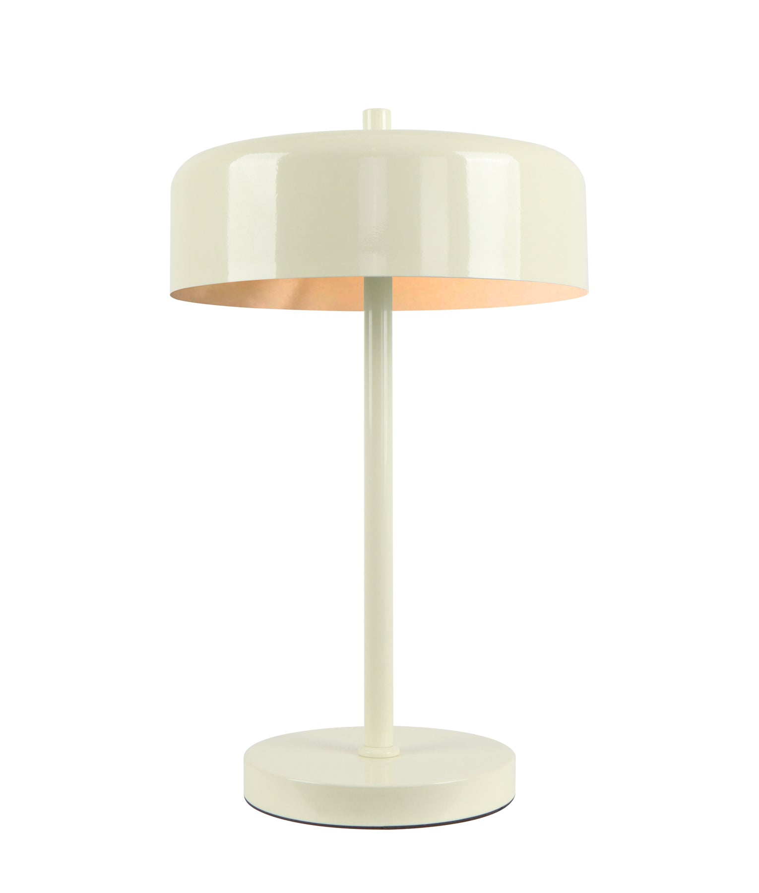 Minimalist Scandinavian Interior Drum Iron Shade Table Lamps