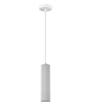 Interior GU10 Ribbed Cylinder Pendant Lights