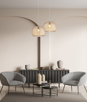 Designed Modern Interior Dome Glass with Segments Pendant Lights