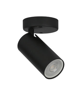 Interior 1xGU10 Single Adjustable Head Round Base Ceiling Spot Lights