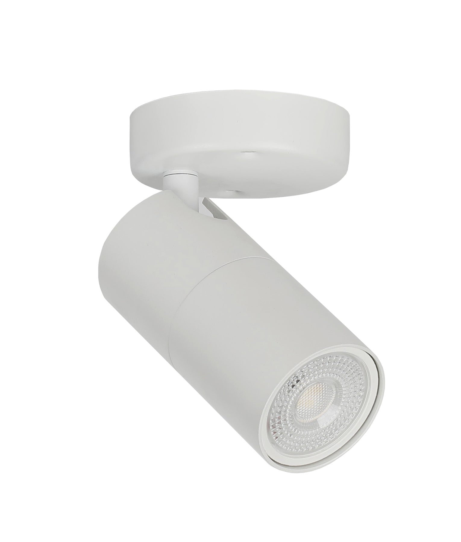 Interior 1xGU10 Single Adjustable Head Round Base Ceiling Spot Lights