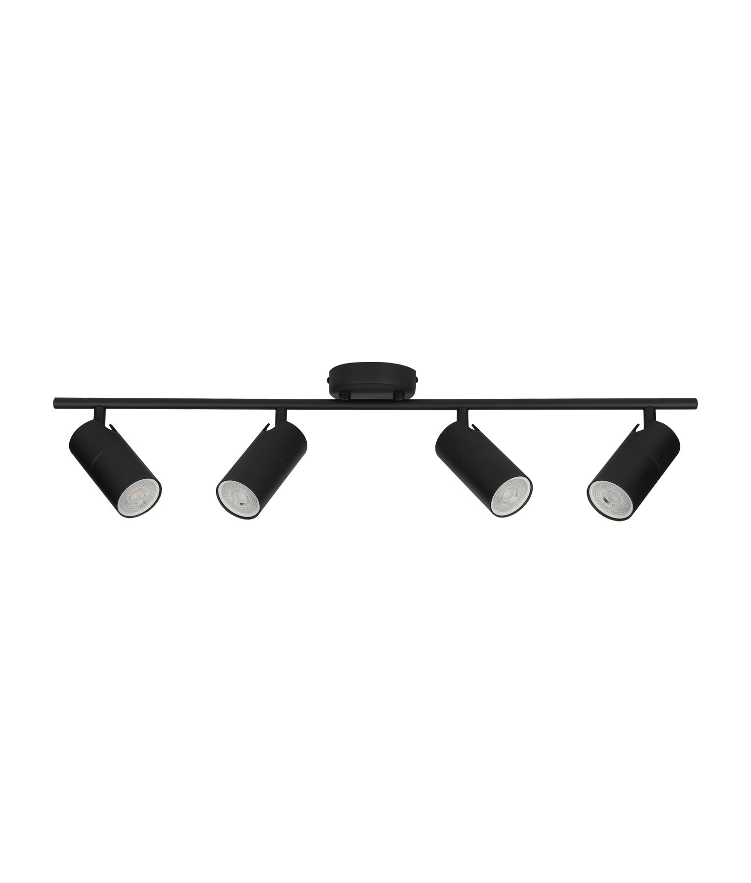 Interior 4xGU10 Four Adjustable Head Round Base Ceiling Spot Lights