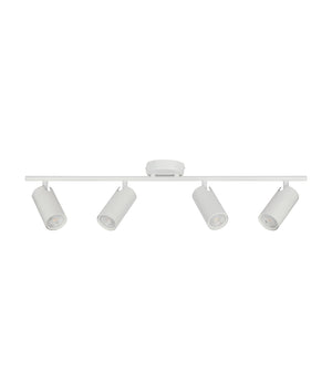 Interior 4xGU10 Four Adjustable Head Round Base Ceiling Spot Lights