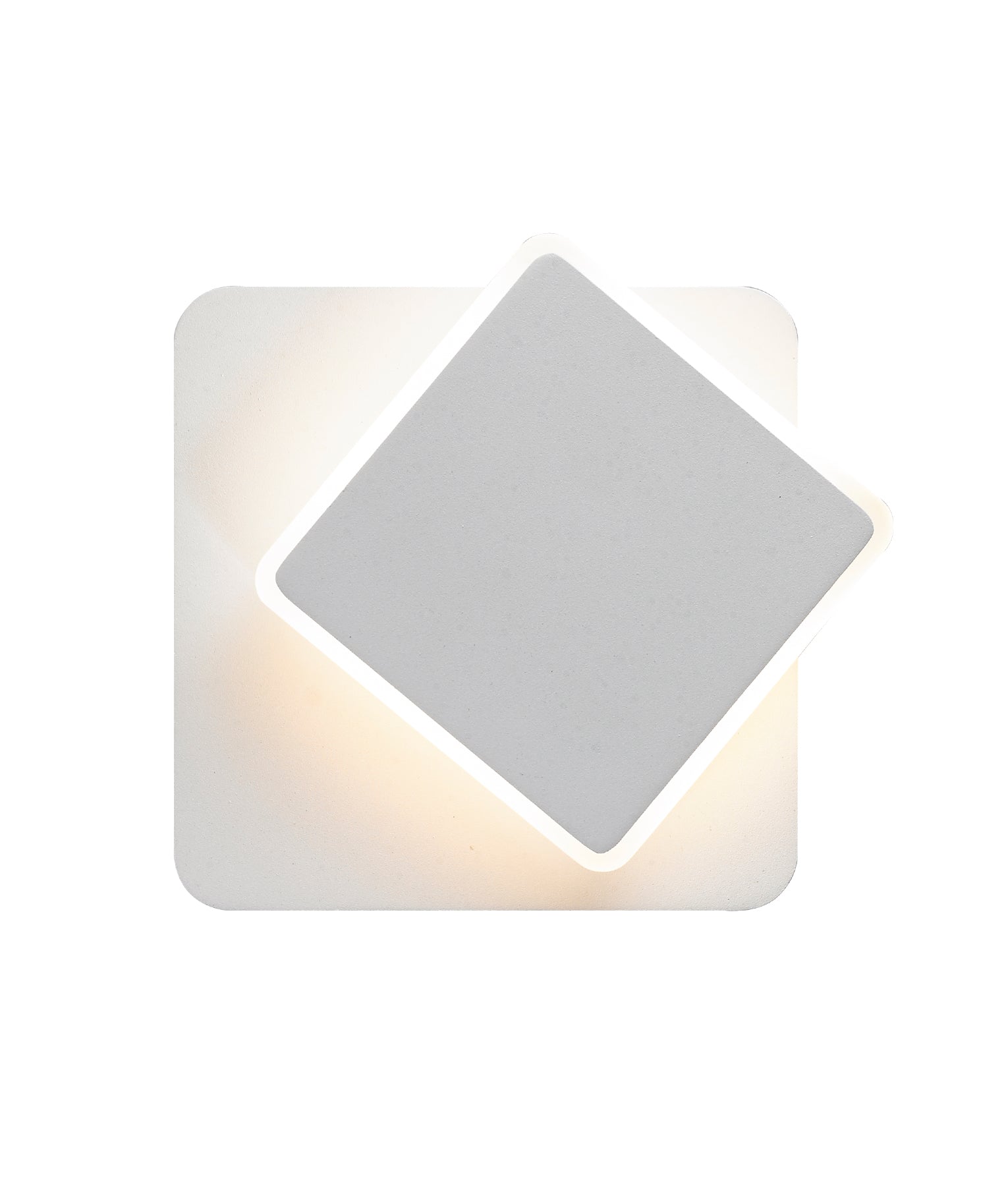 Interior LED Tri-CCT Square Rotatable Dimmable Wall Light