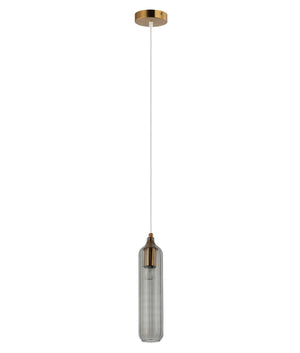 Modern Interior Glass Cylinder Pendant Lights