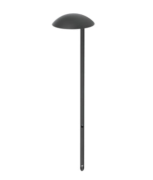 12V LED Exterior Garden Matte Black Aluminium L500mm Anti Glare Spike Light IP65
