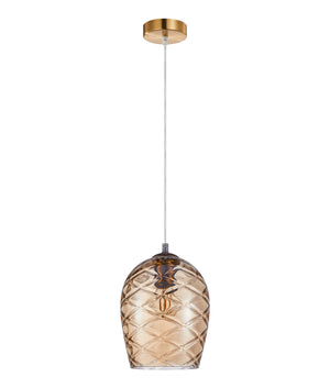 Interior Wine Glass Shade Segmented Glass  Pendant Lights