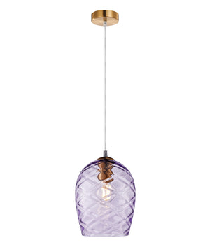 Interior Wine Glass Shade Segmented Glass  Pendant Lights