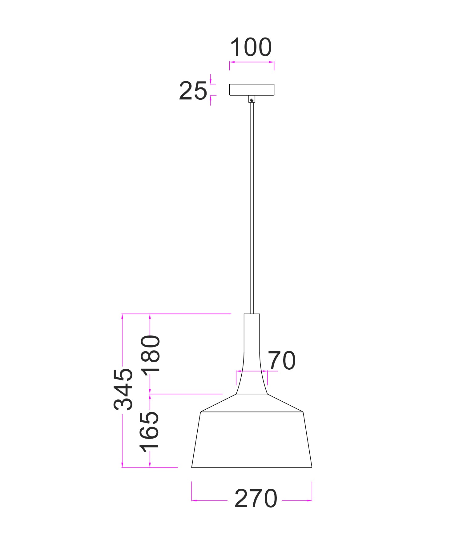 Interior Rustic Brown with Travertine Highlight Angled Dome Pendant Lights