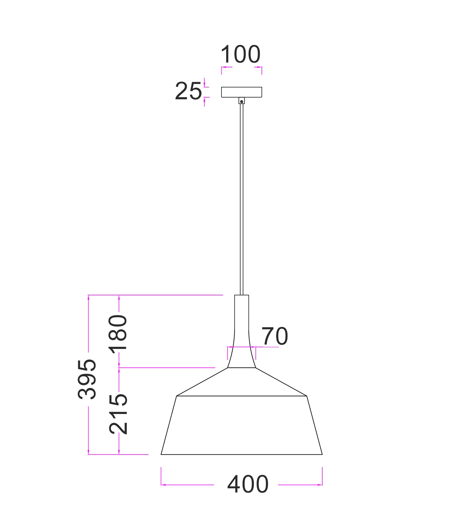 Interior Rustic Brown with Travertine Highlight Angled Dome Pendant Lights