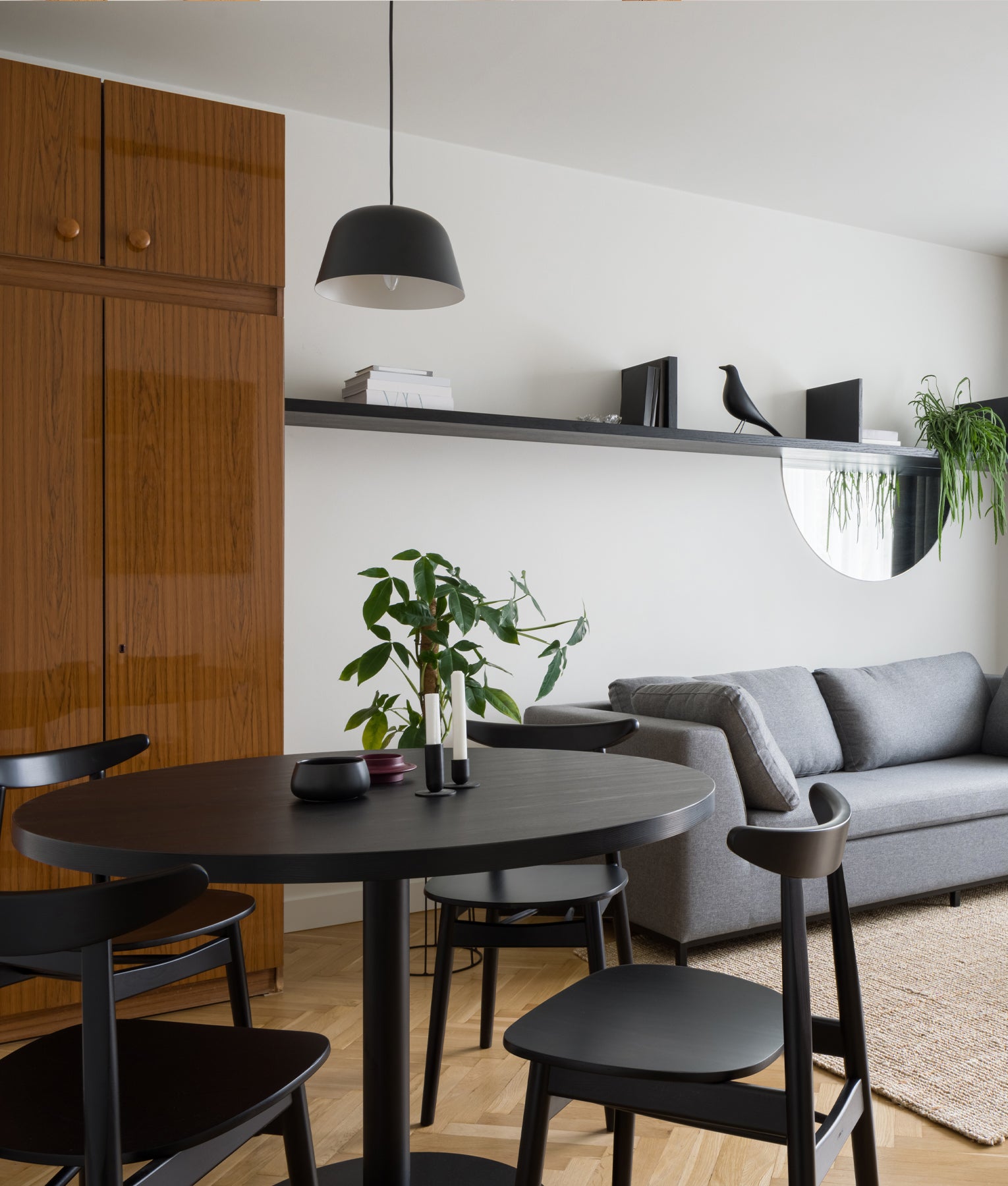 Scandinavian Retro Angled Dome Shape Pendant Lights