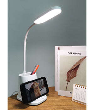 LED Rechargeable Portable Functional Touch Table Lamp