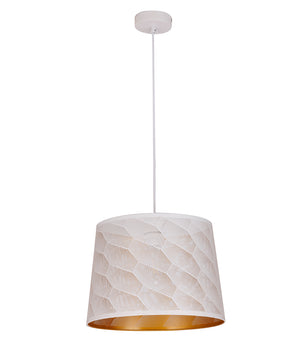 Interior Slanted with Honeycomb Pattern Laser Cut Pendant Lights