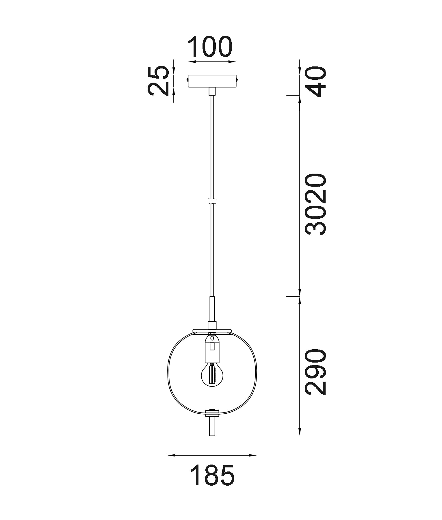 Interior Round Opal Matte / Smokey Black Mirror Finish Glass with Highlight Pendant Lights