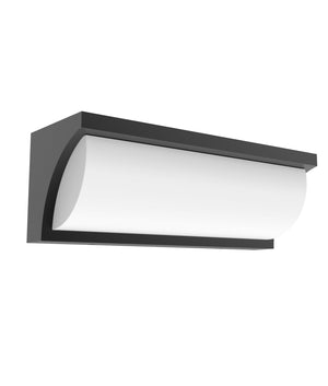 Exterior LED Tri-CCT Curved Wedge Surface Mounted Wall Lights IP65