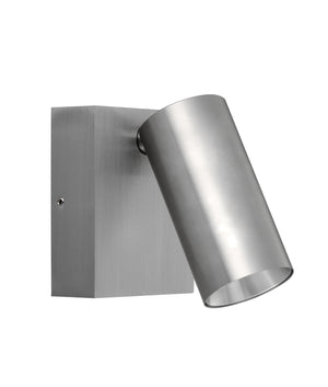 LED Tri-CCT Single Adjustable Wall/Pillar Light (Titanium)