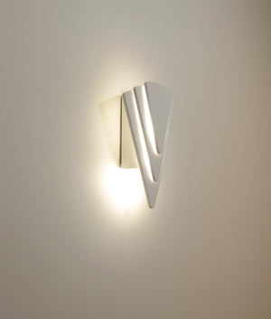 Interior LED Dual-CCT Triangular Dimmable Wall Light
