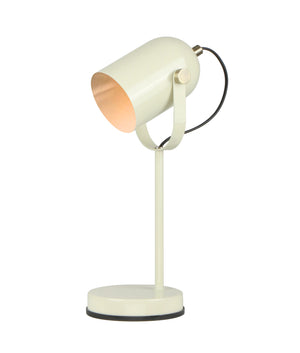 Modern Ellipse Shade with Antique Brass Highlight Table Lamps