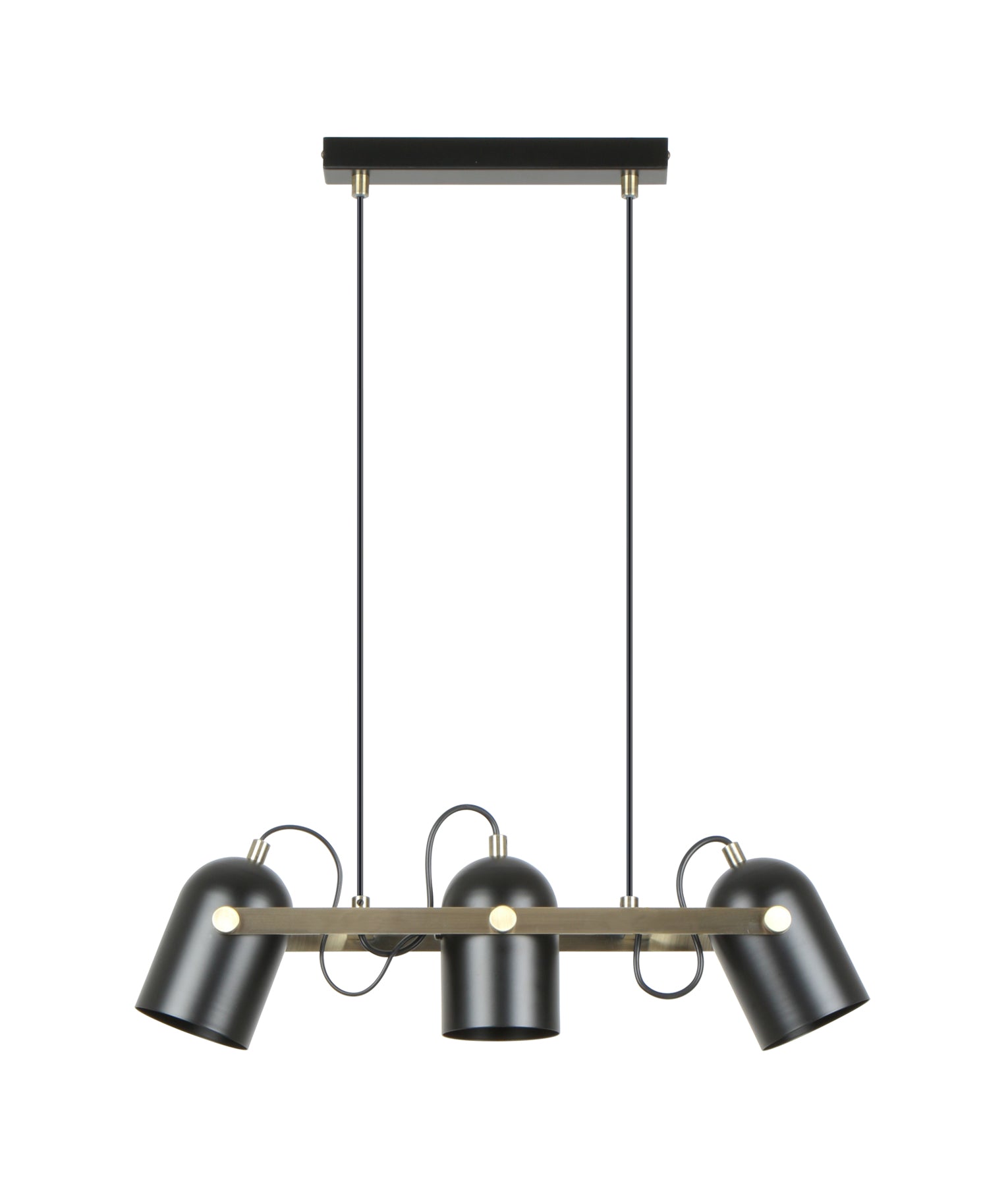 Interior Ellipse Shades with Antique Brass Hardware Pendant Lights