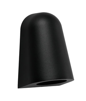 Exterior GU10/MR16 Matte Black Aluminium Surface Mounted Cone Wall Lights IP65