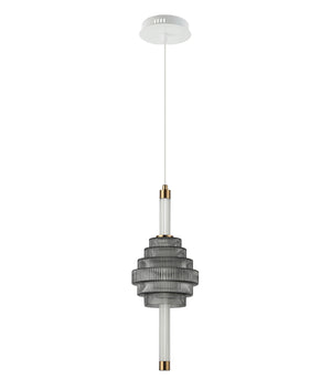 Interior LED Tri-CCT Spinning Top Glass Pendant Lights