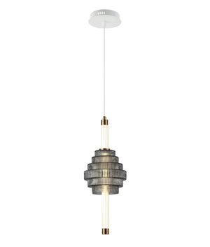 Interior LED Tri-CCT Spinning Top Glass Pendant Lights