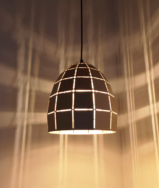 Retro Tiled Ellipse Shape Pendant Lights