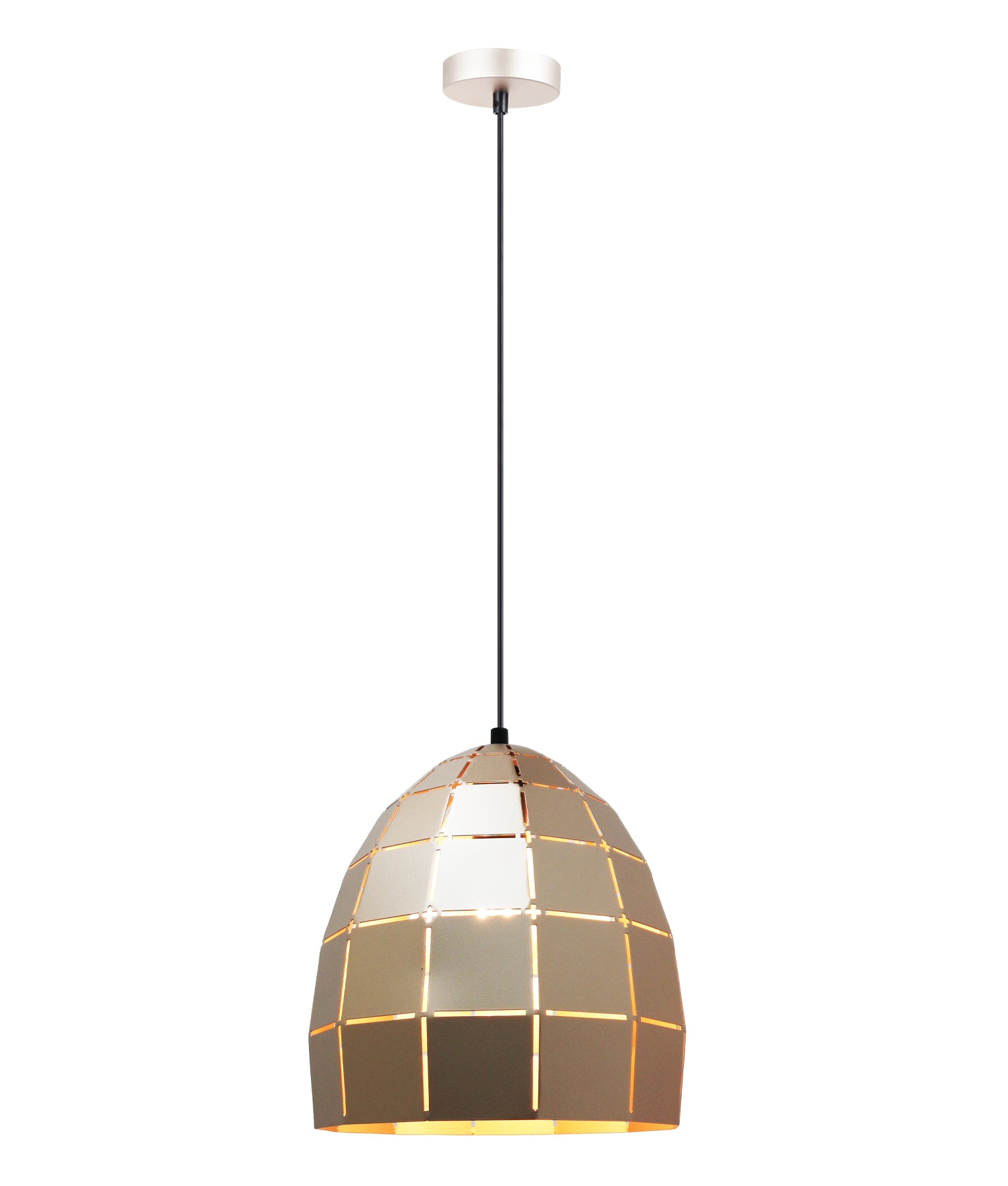 Retro Tiled Ellipse Shape Pendant Lights