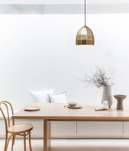 Retro Tiled Ellipse Shape Pendant Lights