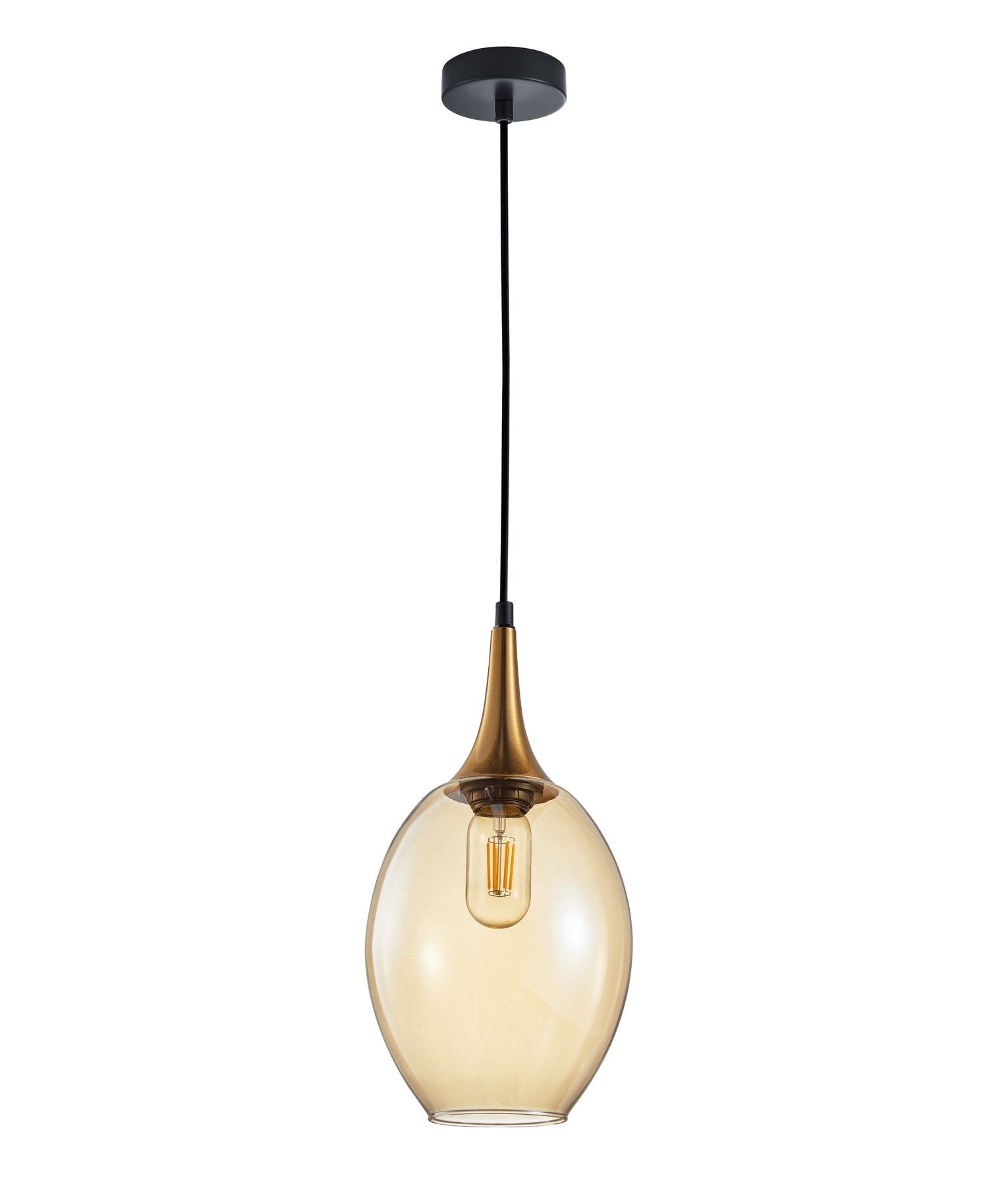 Retro globe deals pendant light