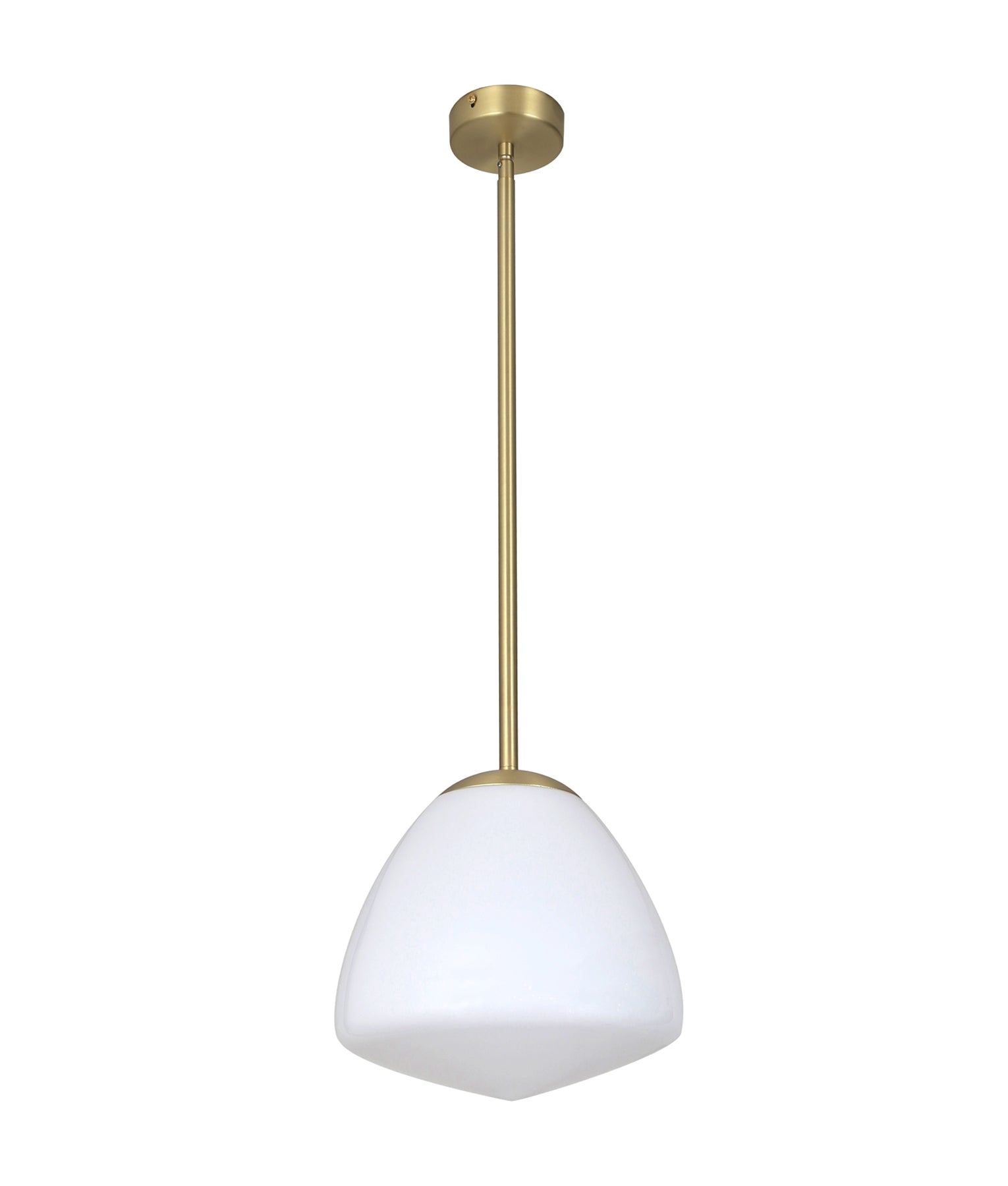 Classic Interior Tipped Small Dome Frosted Glass Pendant Lights