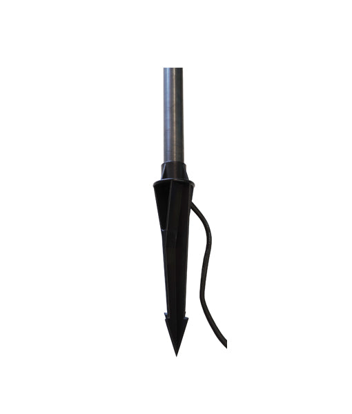 Exterior Coolie Rustic Brass / Matte Black Spike Lights IP54