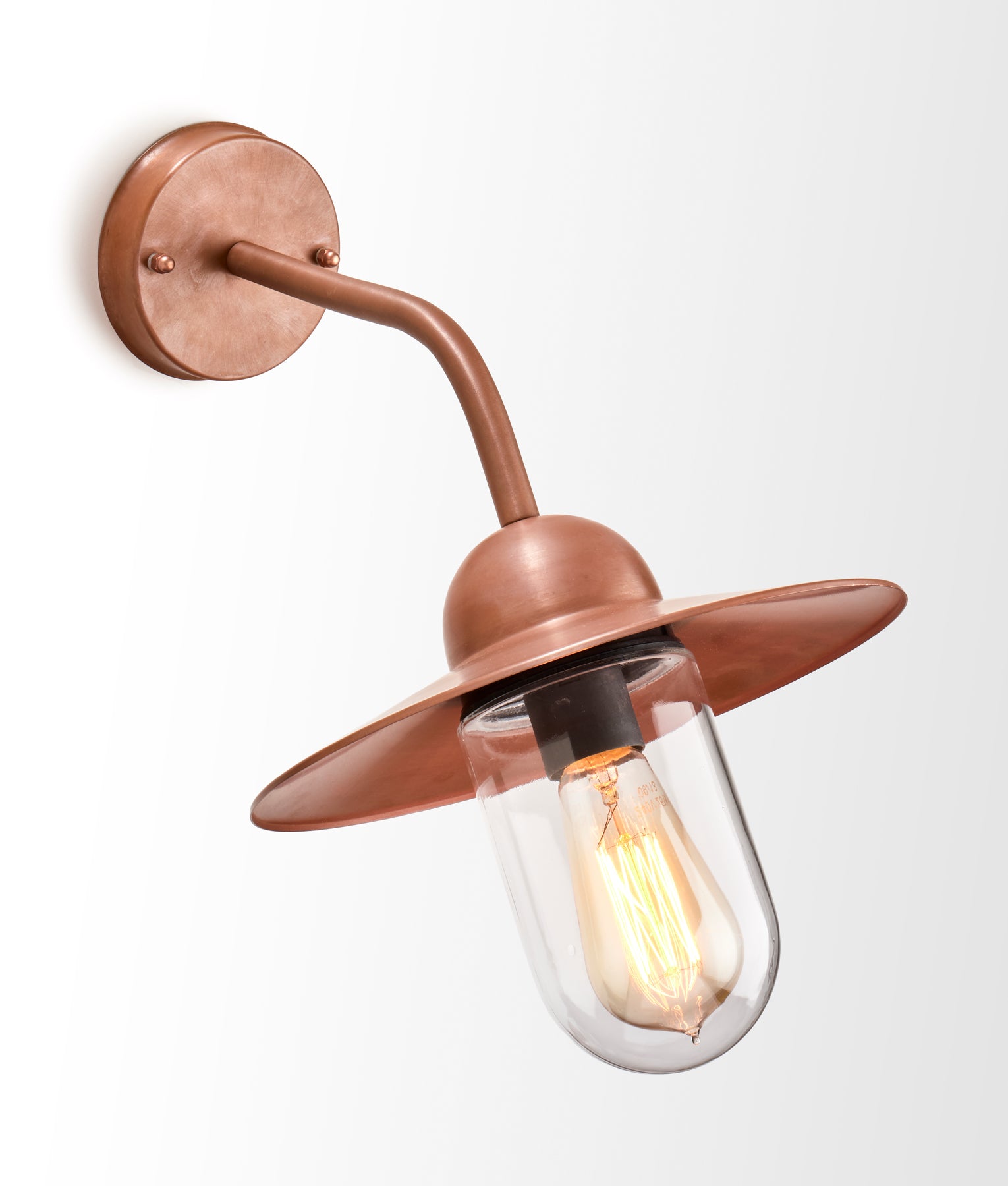 Copper deals light sconce