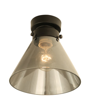 D.I.Y. Batten Fix Ceiling Lights - Small Cone Shape Fixtures