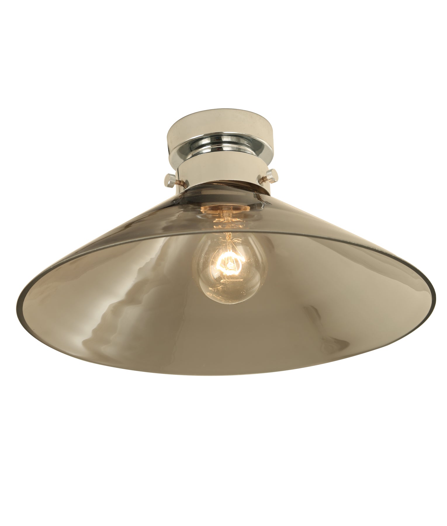 D.I.Y. Batten Fix Ceiling Lights - Large Cone Shape Fixtures