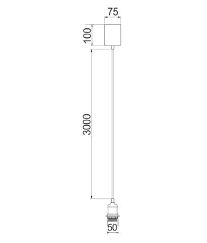 D.I.Y. Plug-in Pendant Light Suspension Kits
