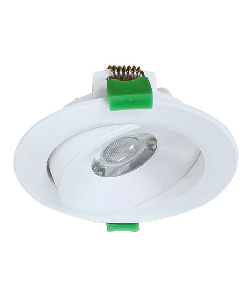 8W LED Gimbal Dimmable Tri-CCT Recessed Downlight Cut out: Ø90mm