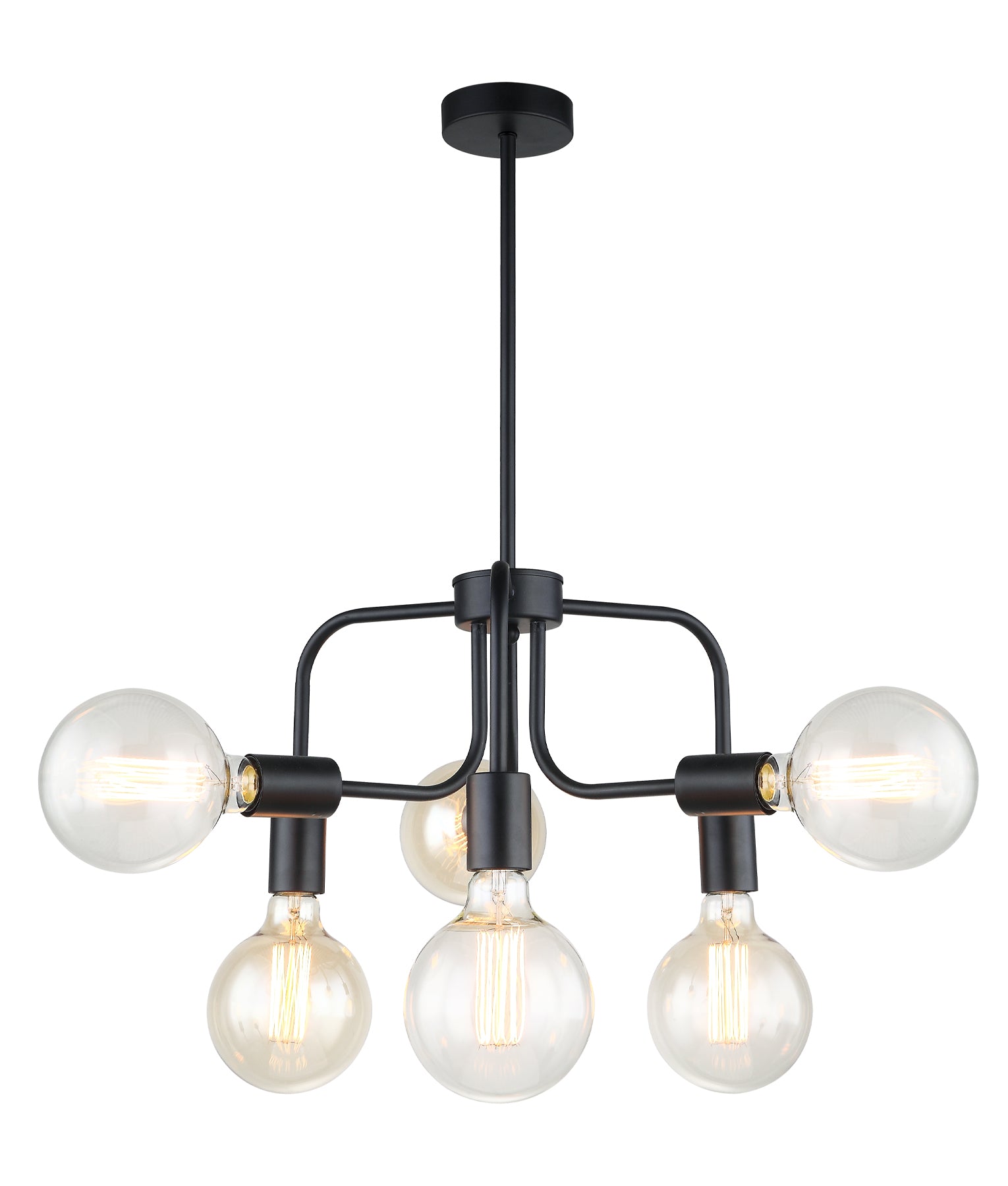 Interior Modern Abstract Pendant Lights - 6 Lamps