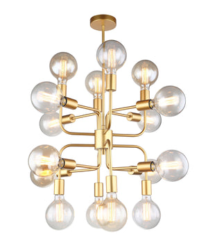 Interior Modern Abstract Pendant Light - 16 Lamps