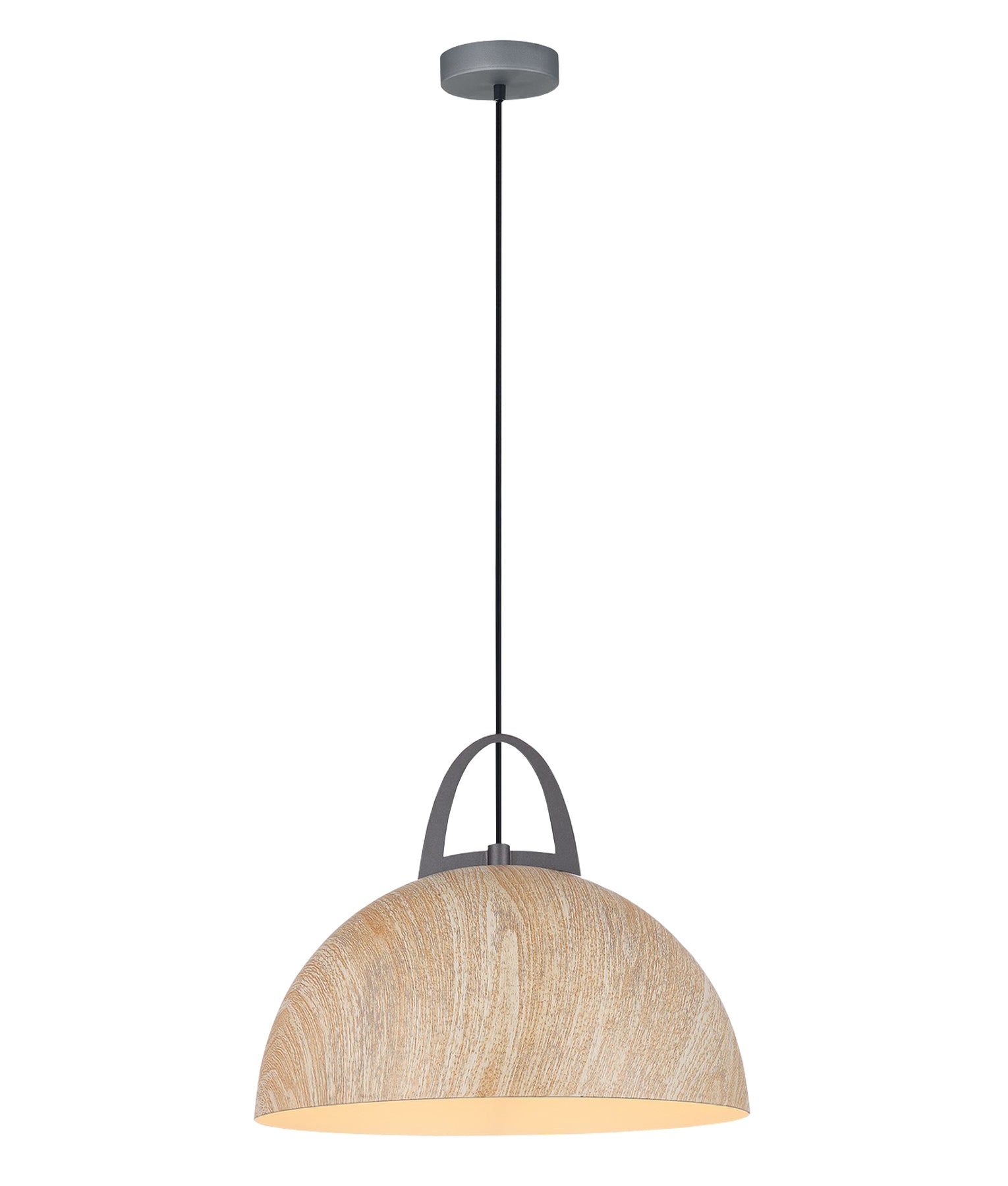 Retro Replica Wood Dome Shape Pendant Lights