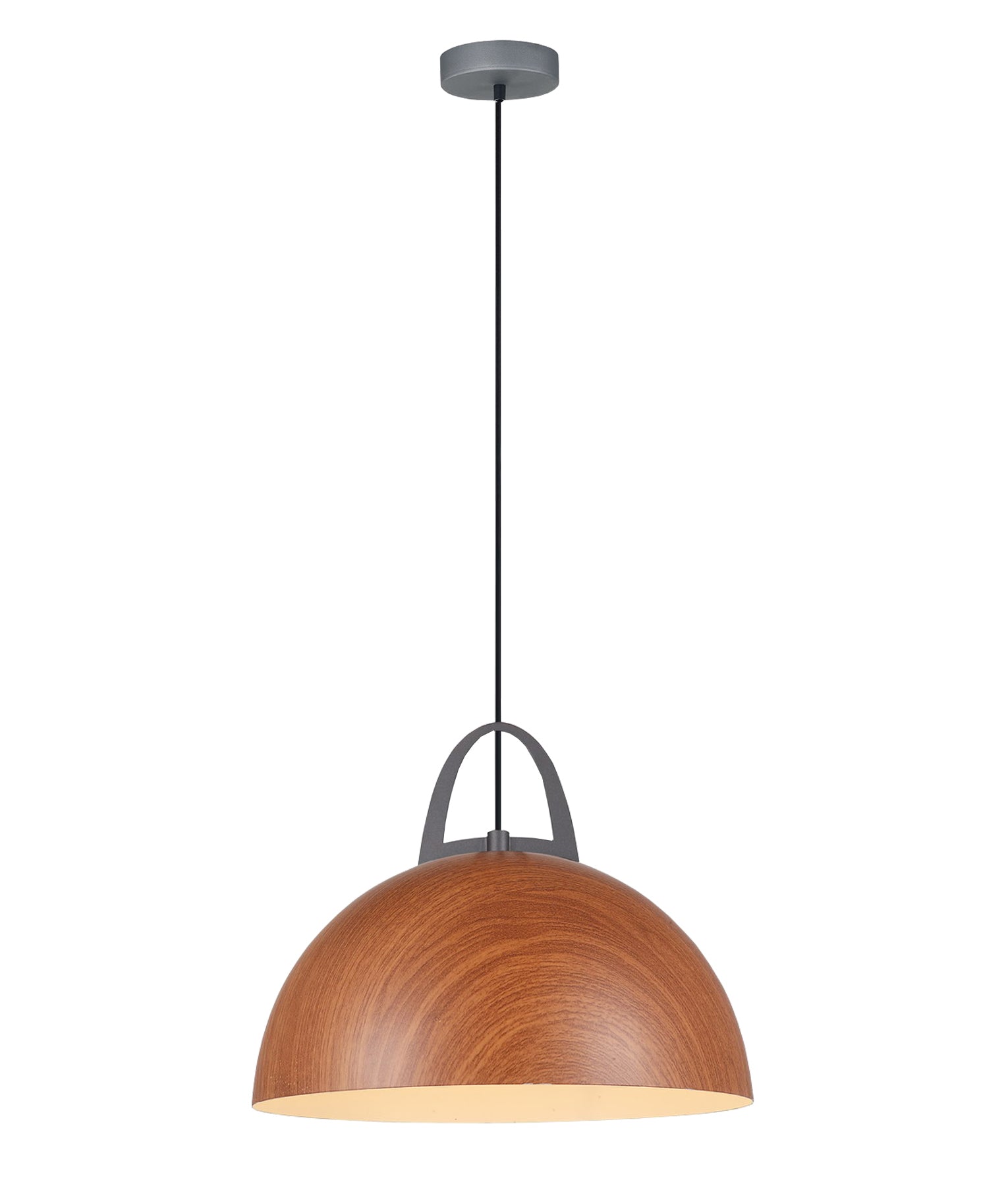 Retro Replica Wood Dome Shape Pendant Lights